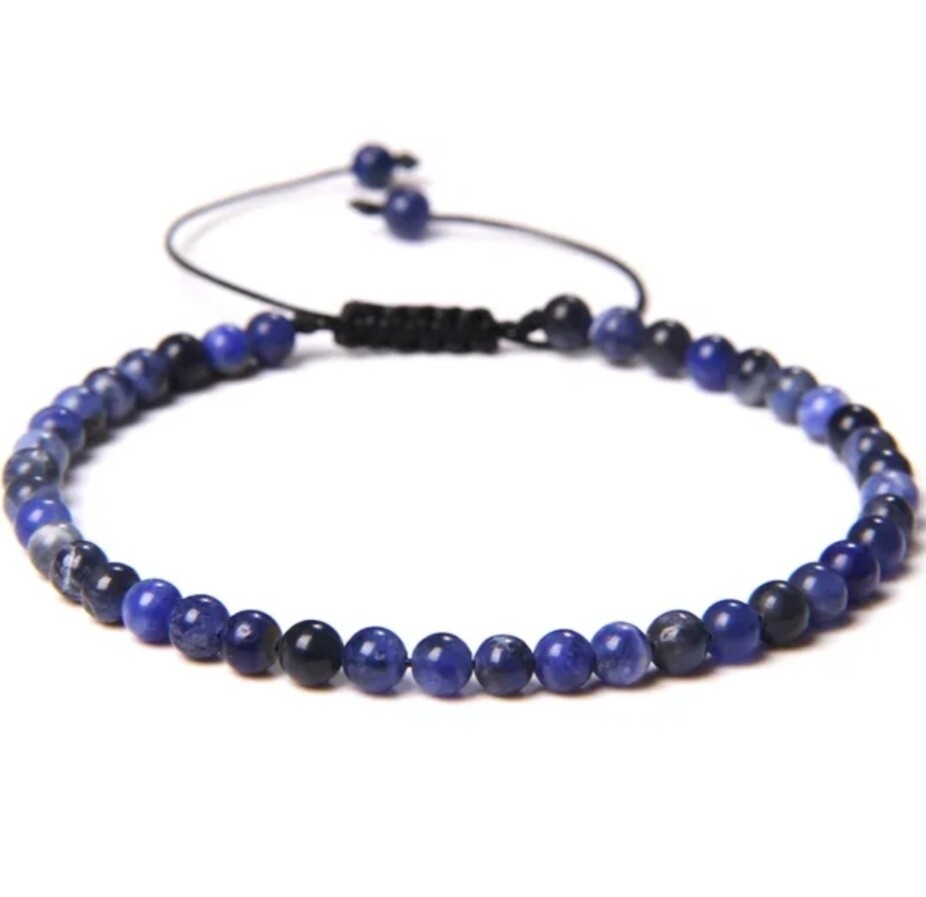 Pulsera de sodalita - Claridad mental y expresión auténtica