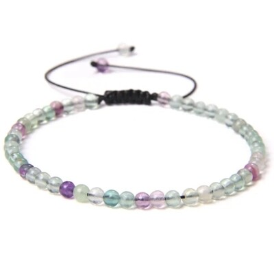 Pulsera de fluorita - Claridad mental y equilibrio energético