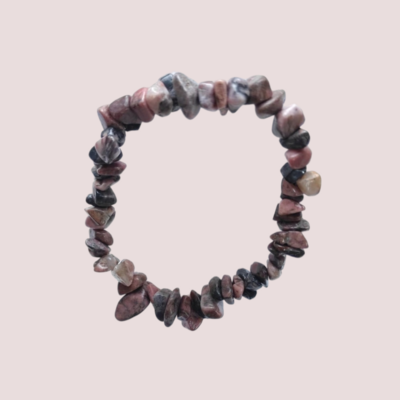 Pulsera de rodonita - Sanación emocional y amor propio