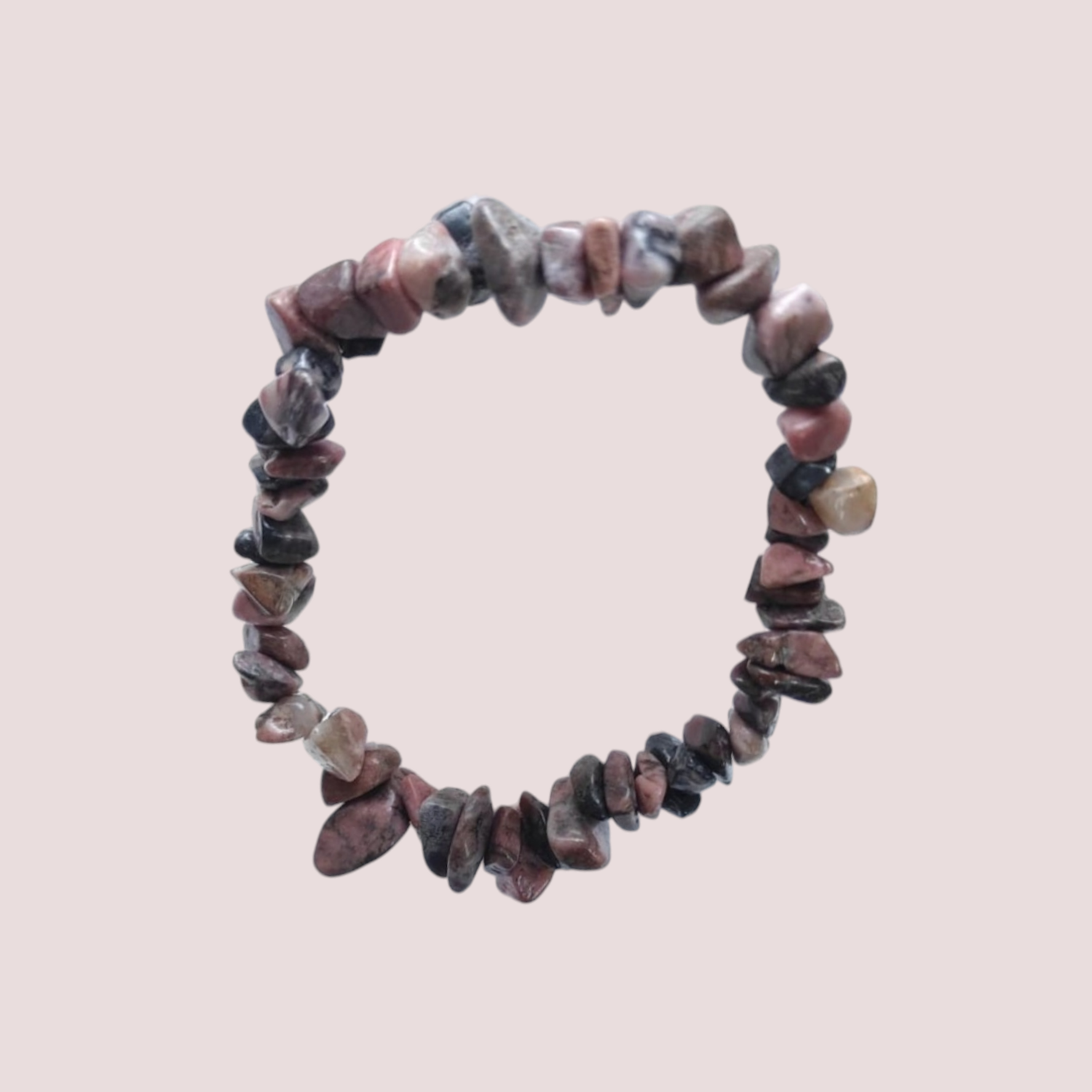 Pulsera de rodonita - Sanación emocional y amor propio