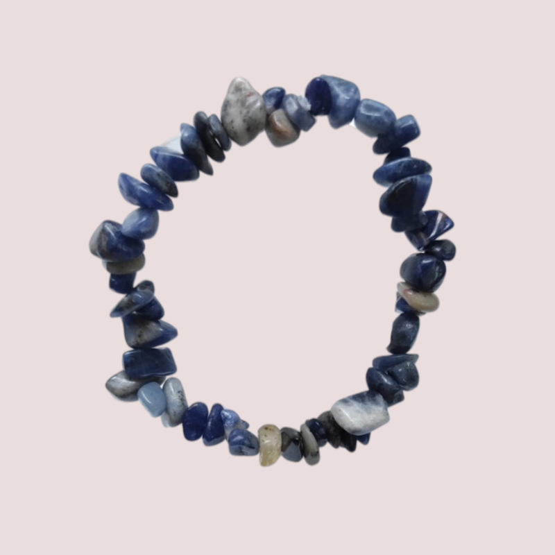 Pulsera de sodalita - Claridad mental y expresión auténtica