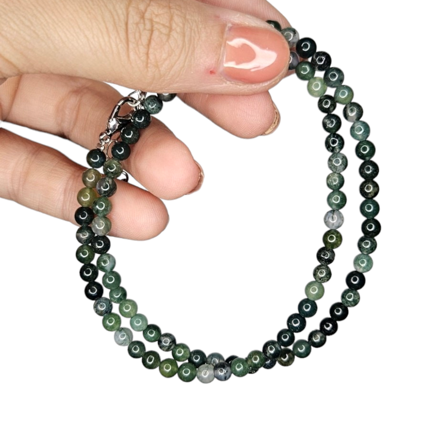 Collar Agata Verde