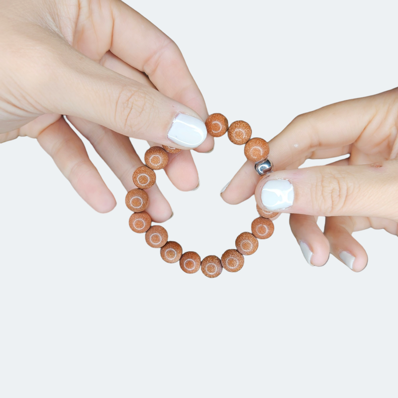 Pulsera de piedra del sol - Alegría, autoestima y energía vital