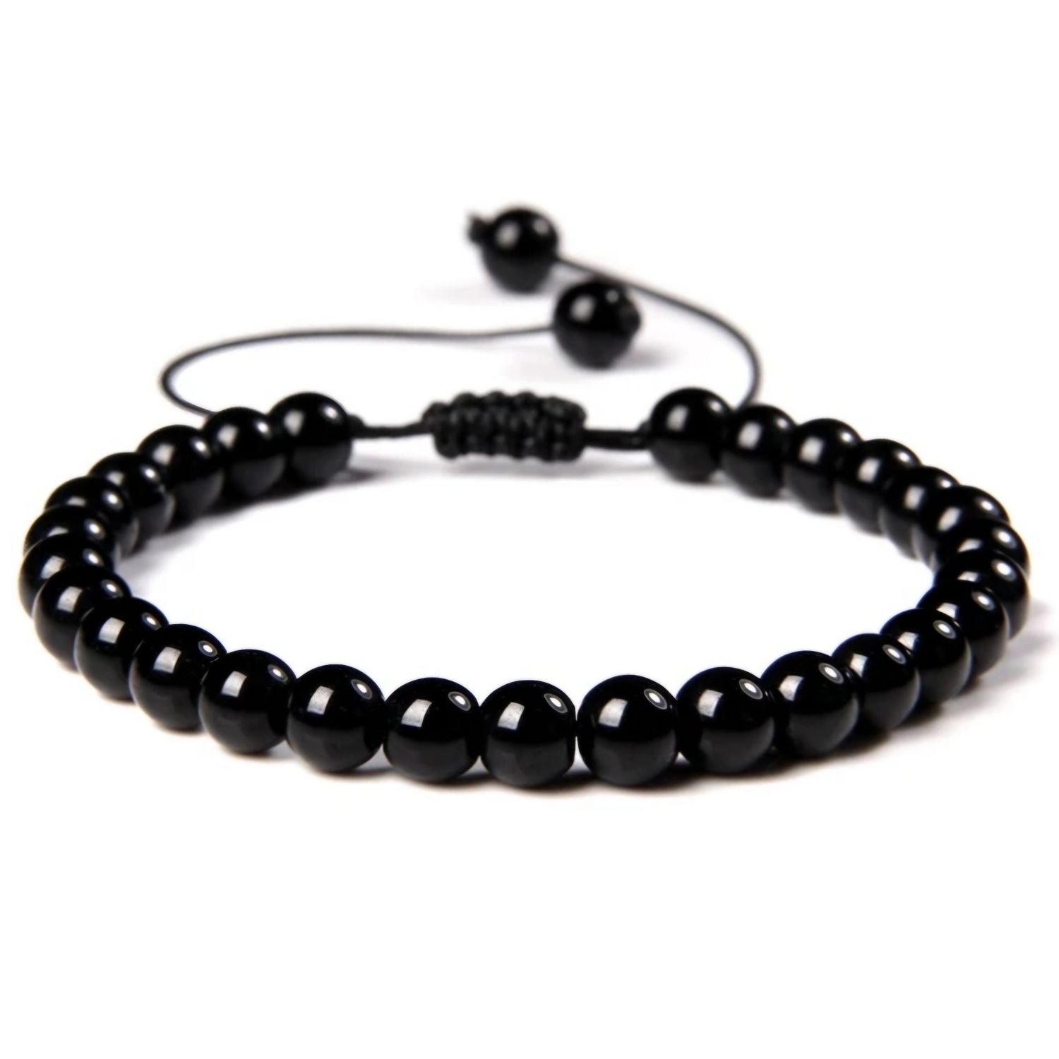 Pulsera Onix 6mm ajustable