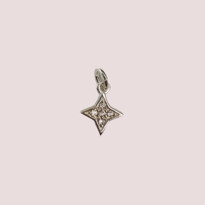 Dije Mini estrella 4 puntas Plata 925