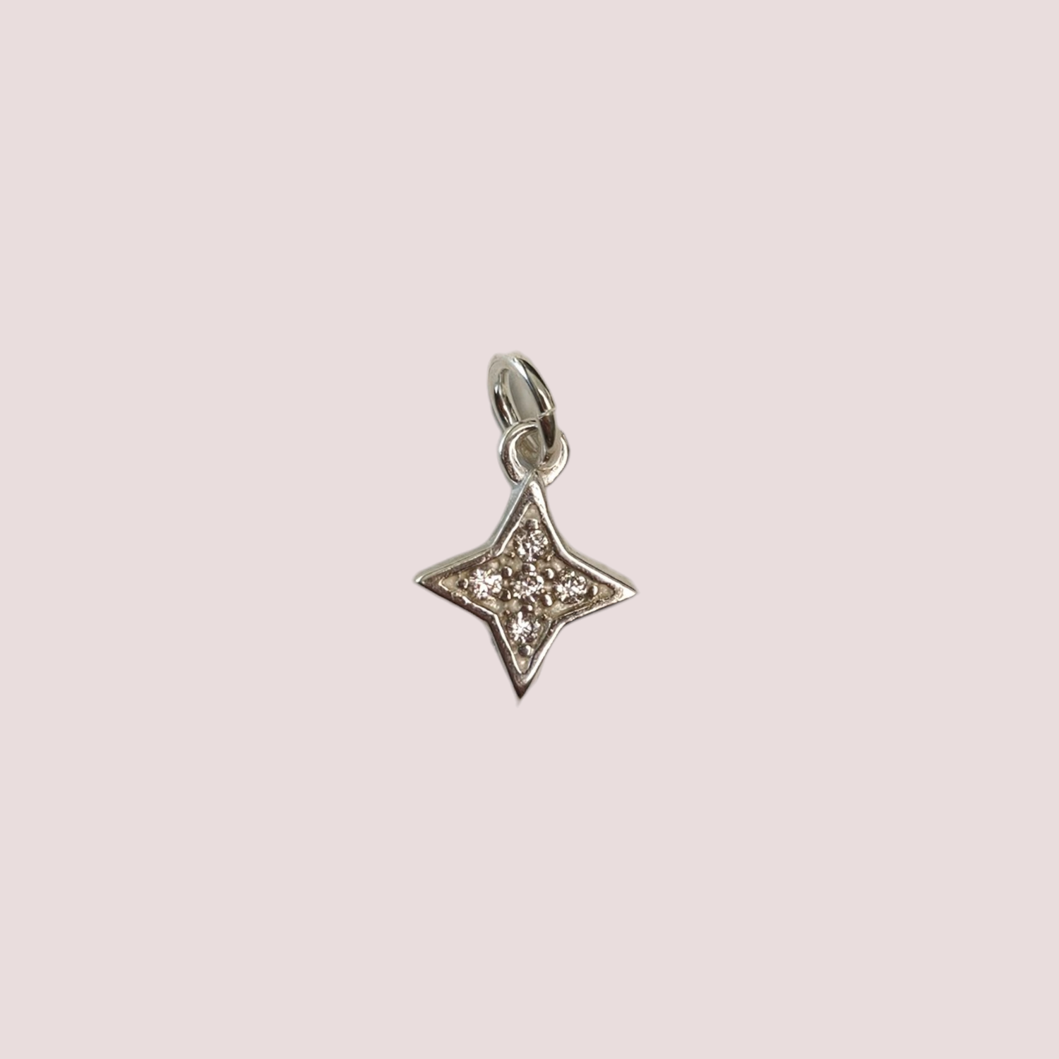 Dije Mini estrella 4 puntas Plata 925