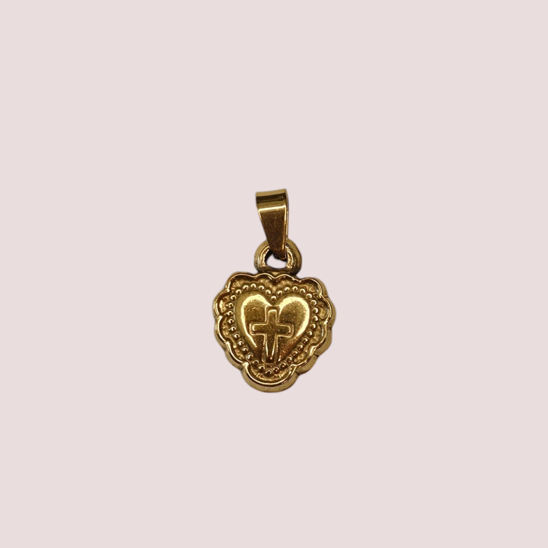 Corazon acero dorado