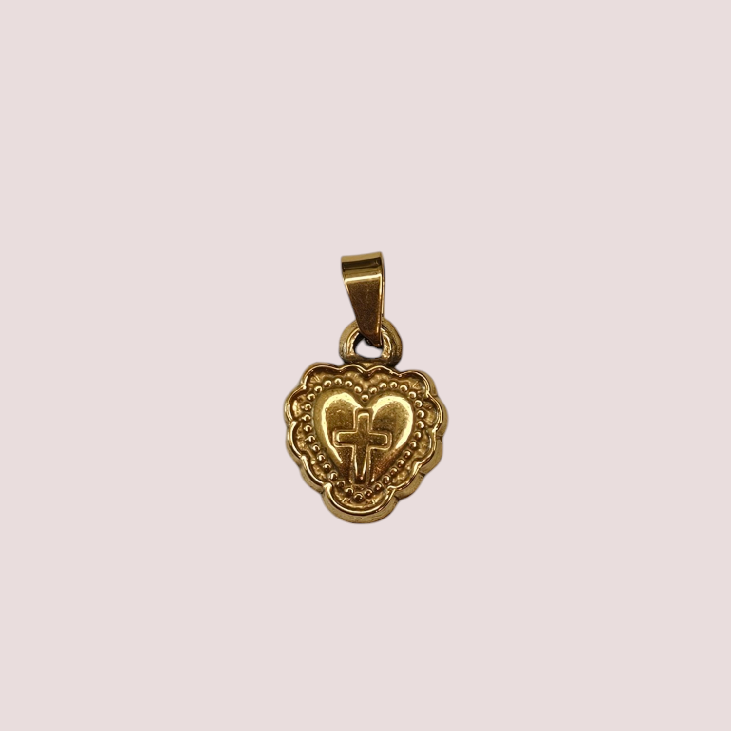 Corazon acero dorado