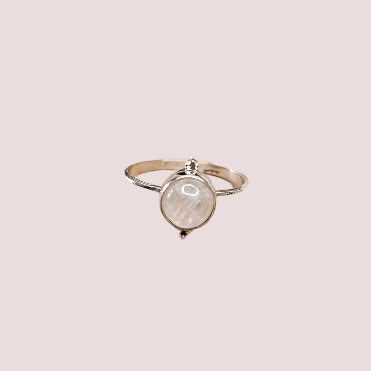 Anillo Piedra de la luna Plata 925 (16 mm)