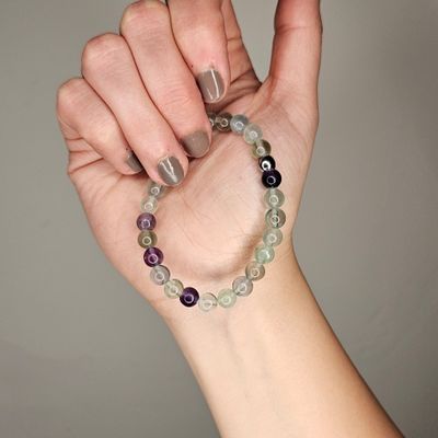 Pulsera de fluorita - Claridad mental y equilibrio energético