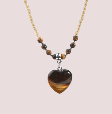 Collar de ojo de tigre - Protección, coraje y fuerza personal