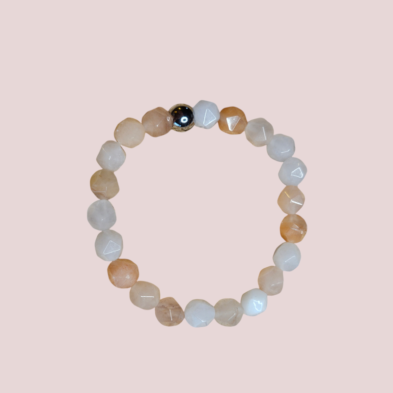 Pulsera de aventurina rosa 8mm - Amor, armonía y compasión