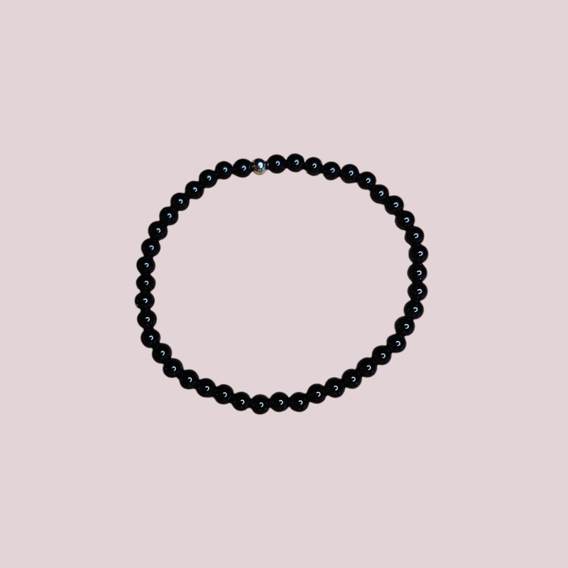 Pulsera Onix 4mm
