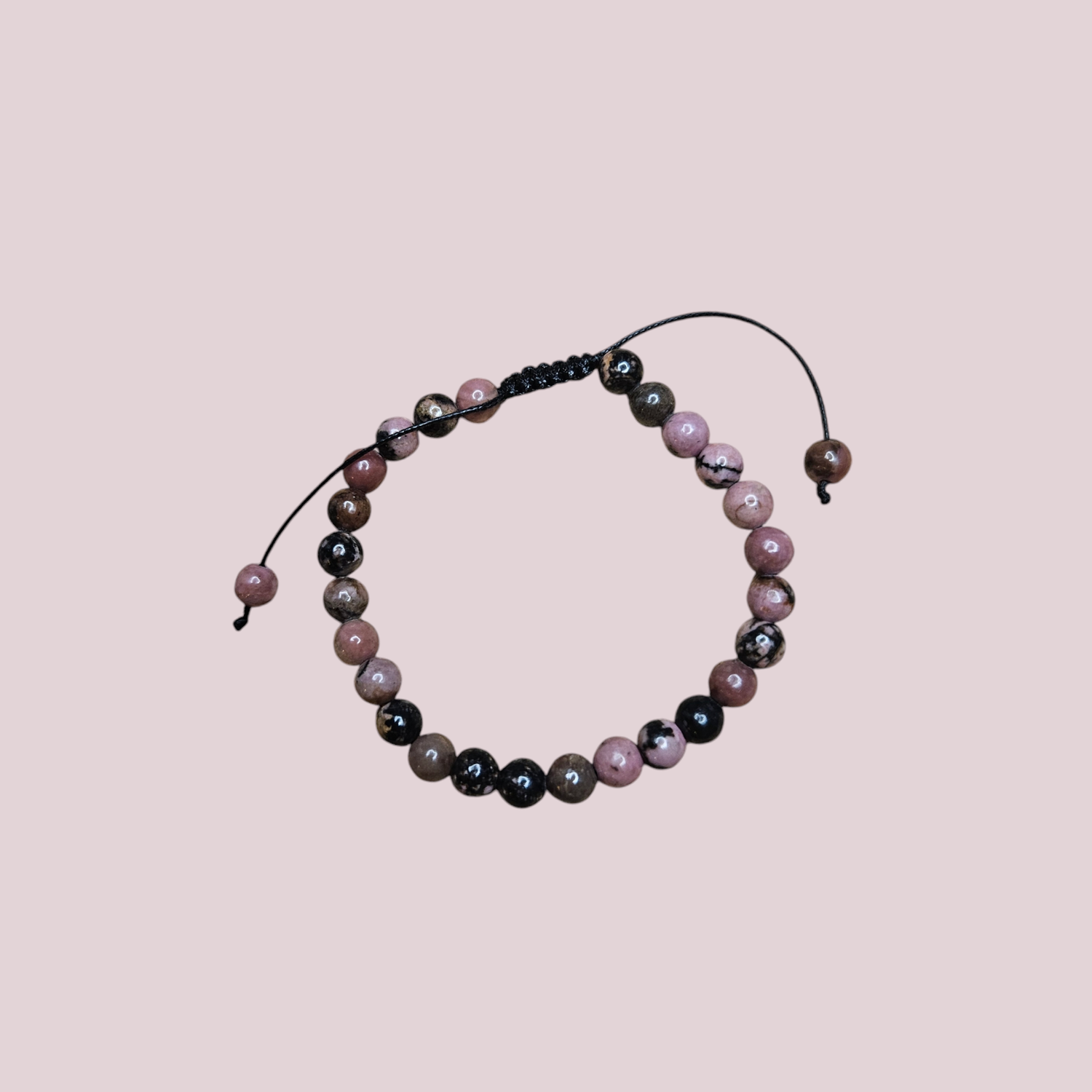Pulsera de rodonita - Sanación emocional y amor propio