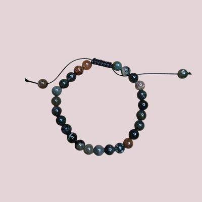 Pulsera de ágata india - Conexión con la tierra y estabilidad emocional