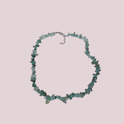 Collar de cuarzo verde  - Vitalidad, sanación y equilibrio emocional