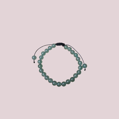 Pulsera de cuarzo verde 6mm - Vitalidad, sanación y equilibrio emocional