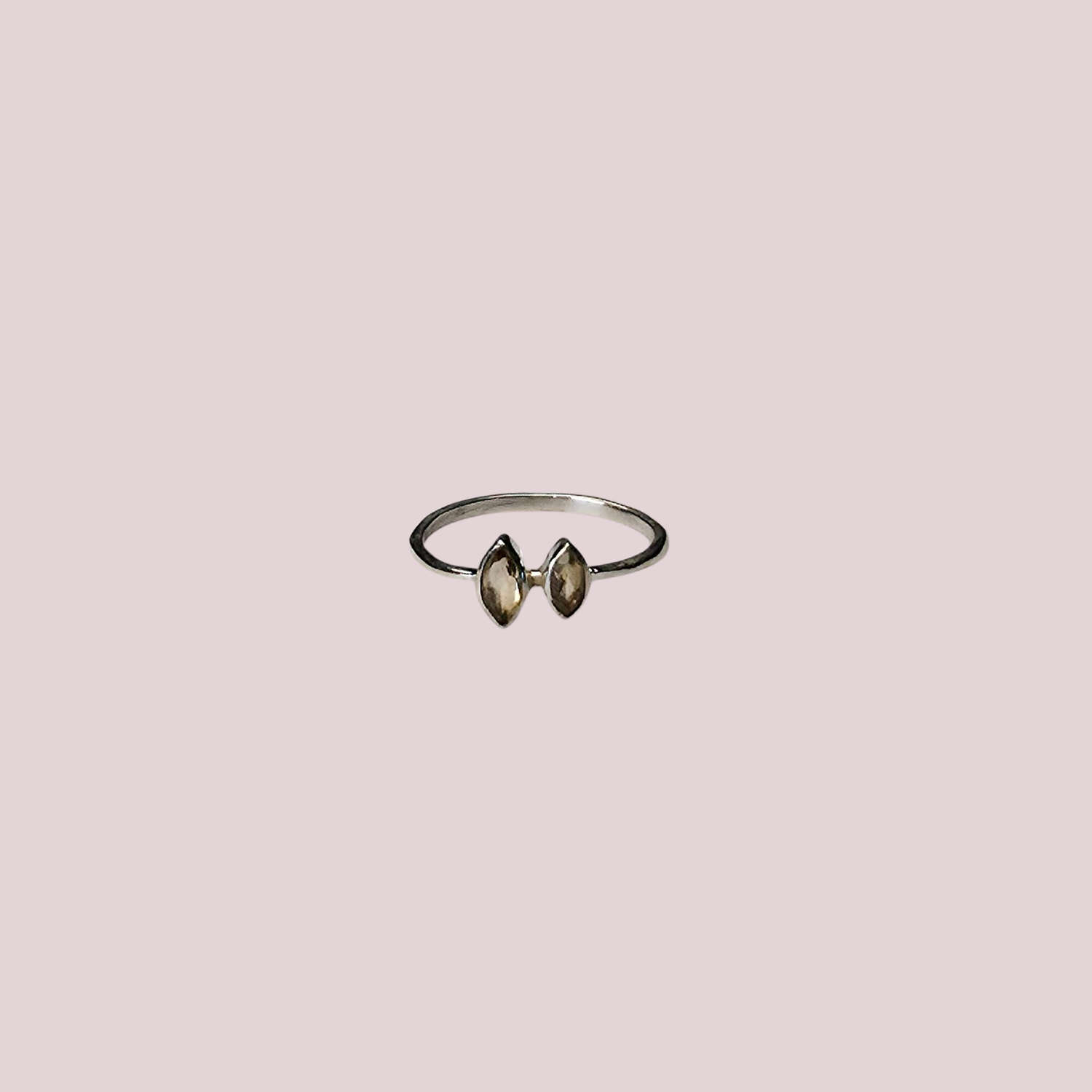 Anillo Citrino Plata 925 (17 mm)