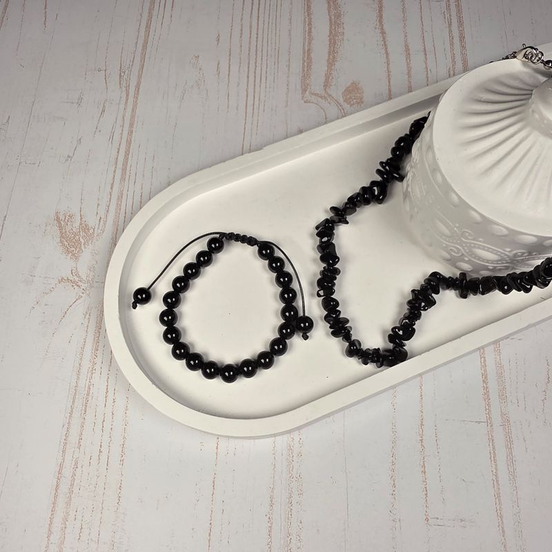 Pack Protección (collar y pulsera ónix)