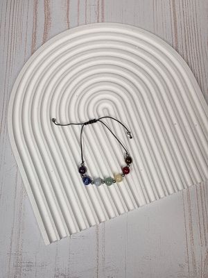 Pulsera 7 chakras ajustable 