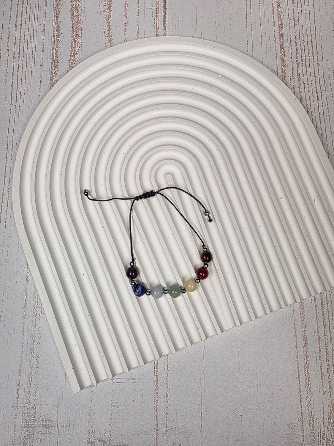 Pulsera 7 chakras ajustable 