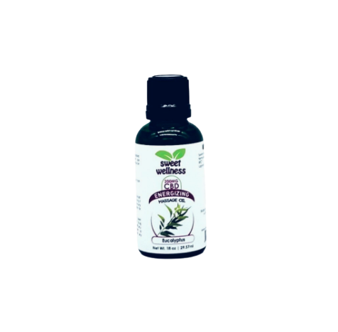CBD/Eucalyptus - Energizing Massage Oil