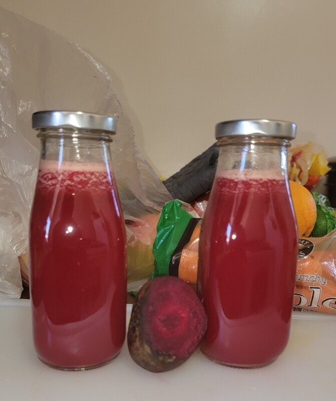 Beet Punch - 100% Beet, Pineapple, Apple, Orange, Lemon