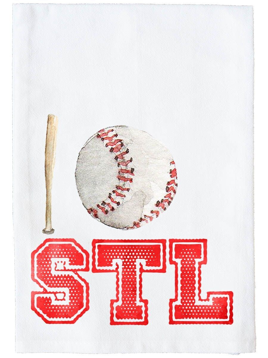 St Louis Baseball Kitchen Towel