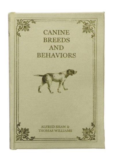 Book Storage Box- Canine Breeds and Behaviors