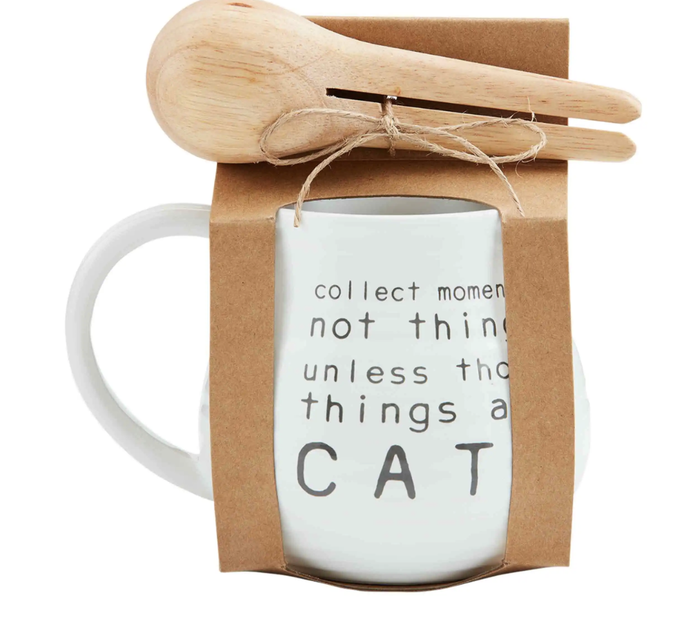 Collect Cat Mug Scoop Set