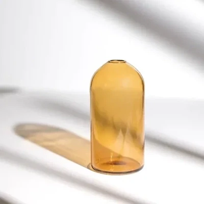Glass Vase- Golden Hour
