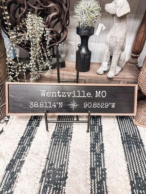 Wentzville, Missouri Location Sign