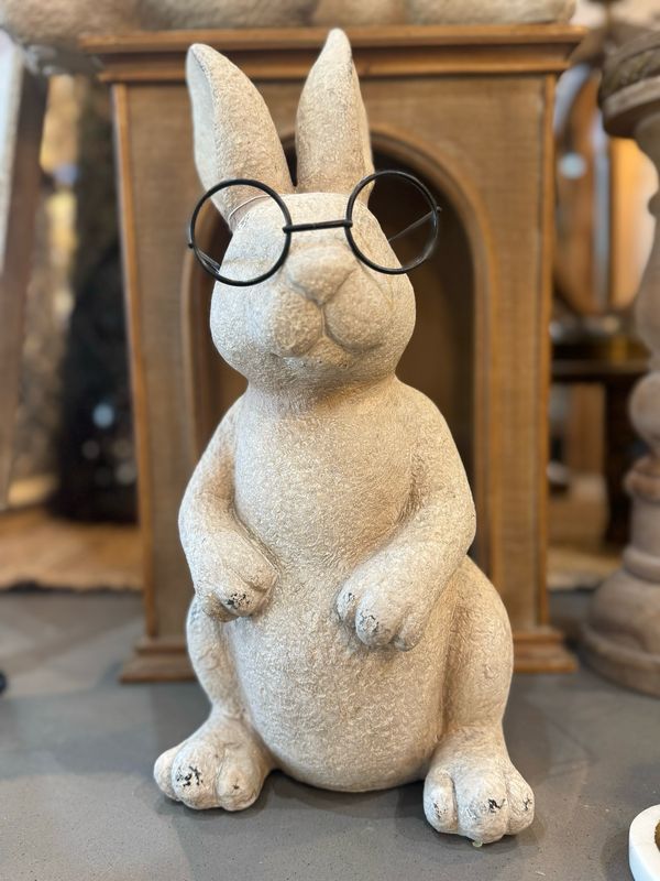 Standing Bunny With Glasses
