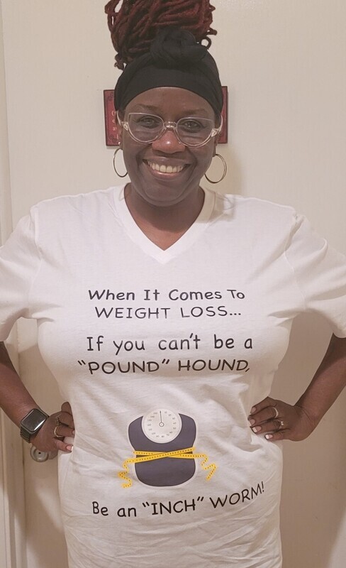 "Pound Hound, Inchworm" T-Shirt