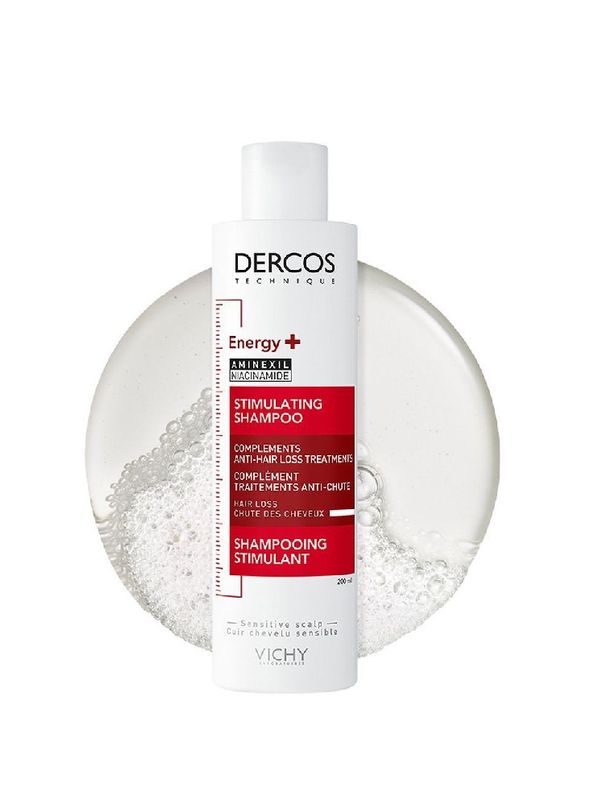 VICHY DERCOS Energy+ | شامبو فيشي ديركوس المقوّي والمنشّط لفروة الرأس