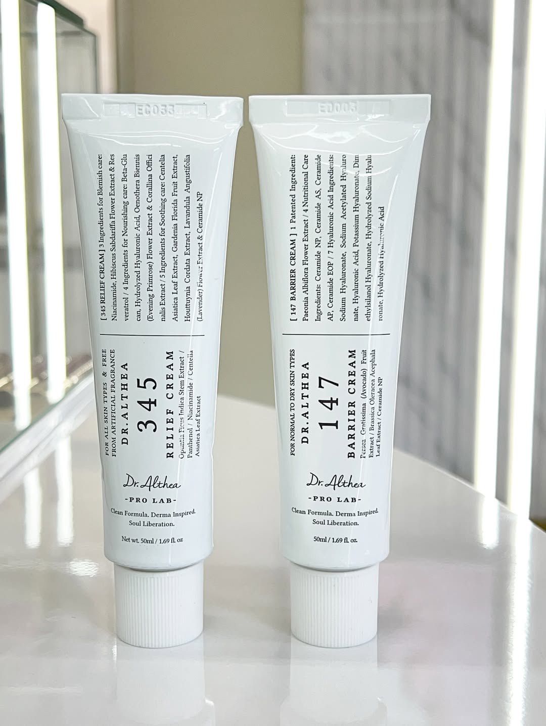 بكج د. ألثيا لتهدئة وتقوية حاجز البشرة