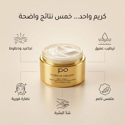 كريم ماتركس كولاجين من باتريشيا أورجانيك – لمكافحة التجاعيد كريم ماتركس كولاجين من باتريشيا أورجانيك – لمكافحة التجاعيد