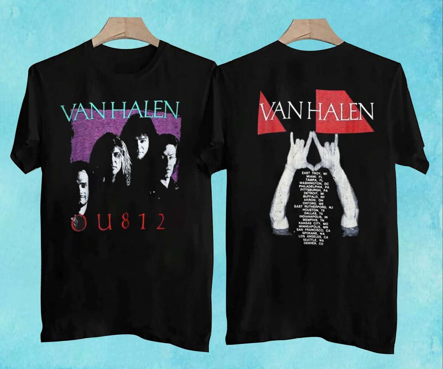 van halen ou812 t shirt