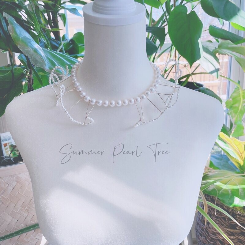 Bridal necklace, bridal pearl necklace, wedding necklace, wedding pearl necklace, it’s for brides, perfect match for a wedding dress