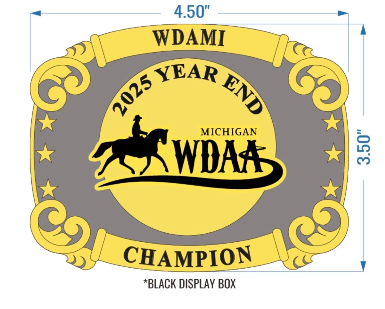 2025 WDAMI Year End Champion