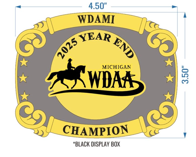 2025 WDAMI Year End Champion