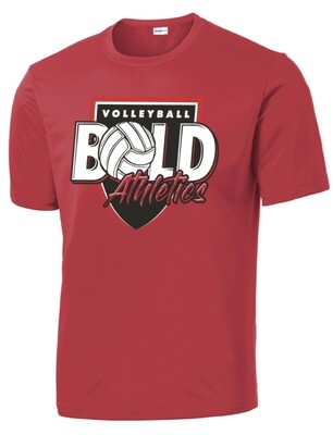 BOLD Shield of Faith T-Shirt (Red)