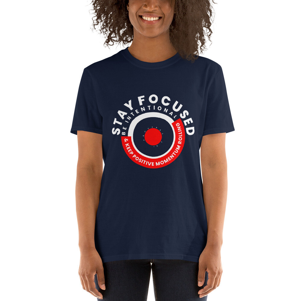 Stay Focused Proverbs 16:3 Short-Sleeve Unisex T-Shirt