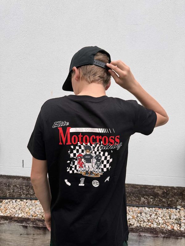 LR110 Check Logo Tee (Kids) Size 10