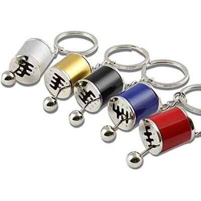 Car Speed Gearbox Gear Head Keychain Manual Transmission