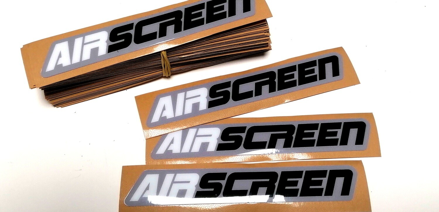 Sticker AirScreen 13,5x2.1cm high-end graphic kit quality