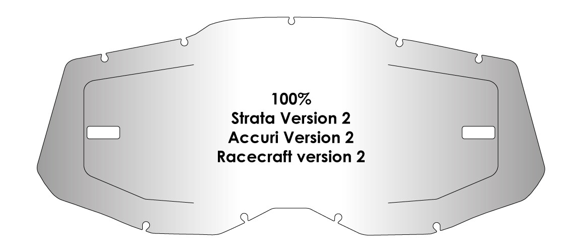 AirScreen 100% Strata V2 / Accuri V2 / Racecraft V2 (new version)