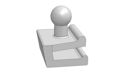 AirScreen AERO outrigger tear-off pin