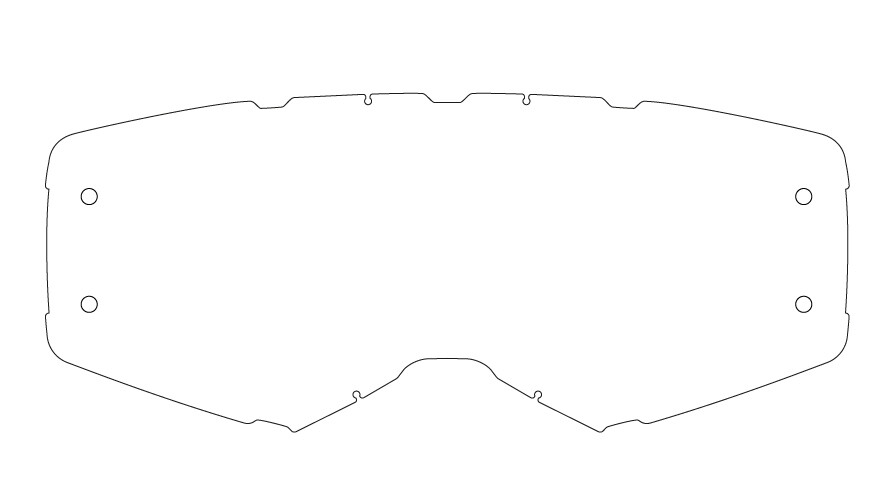 AirScreen AERO Roll-off PRIME lens clear