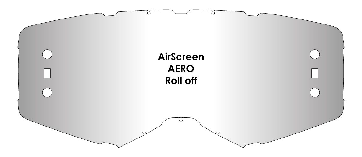 AirScreen AERO Roll-off WVS RNR clear lens